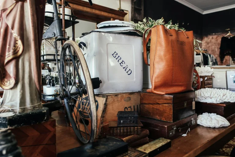 Bag Display Shop Interior