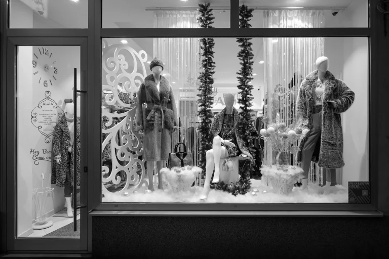 Batik Shop Design Attractive Display Retail Visual Merchandising