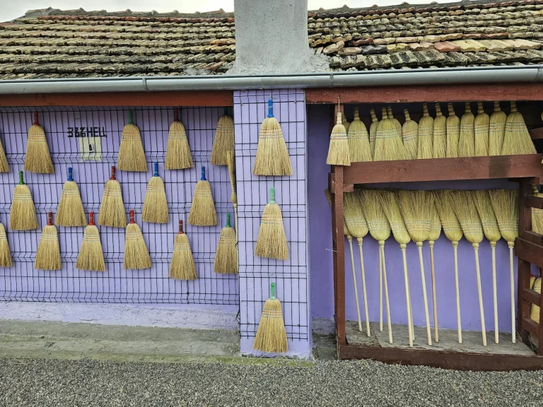 Broom Display Store Organization