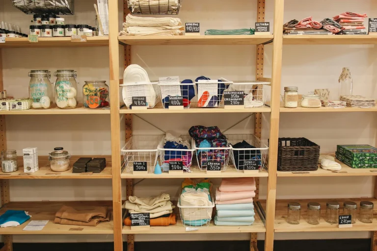 Building Materials Store Gondola Shelves