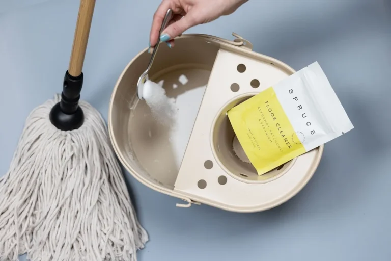 Cleaning Schedule Mop Bucket