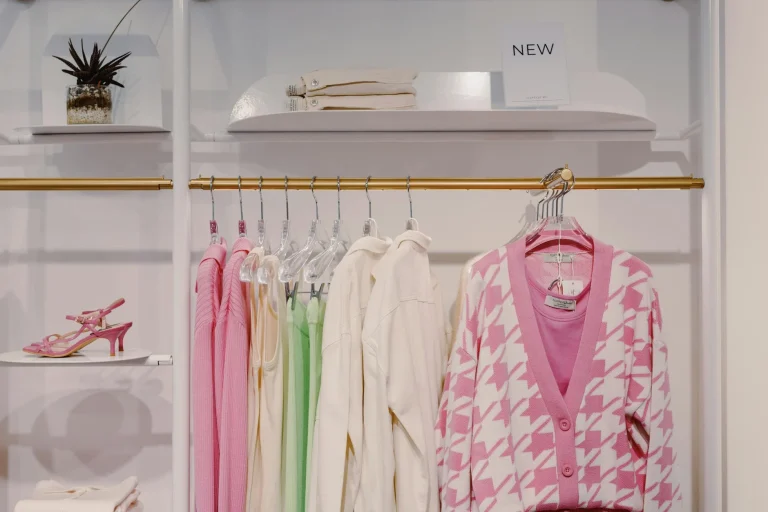 Clothing Rack Store Display