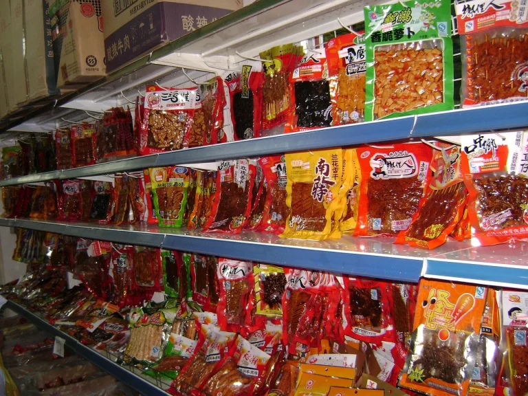Customer Buying Product Shelf