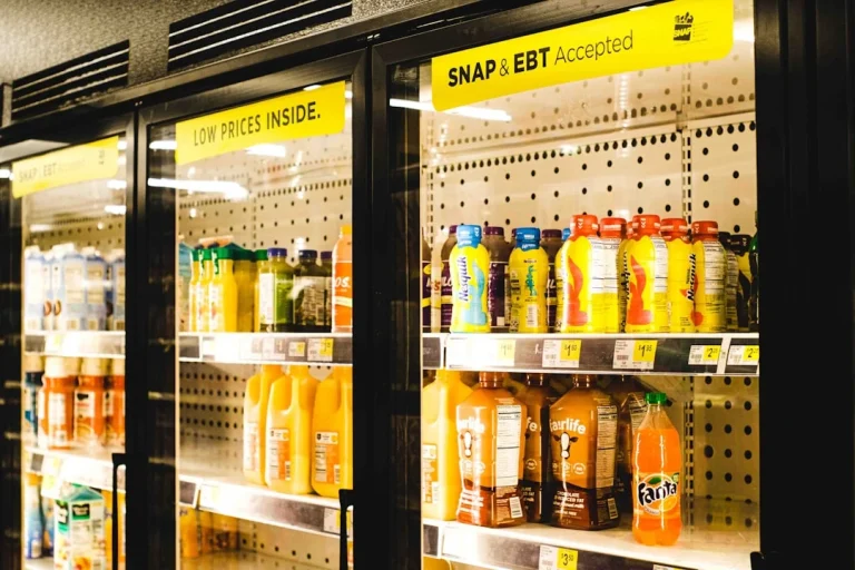 Double Shelf Store Aisle