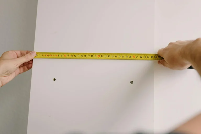Empty Shelves Measuring Tape