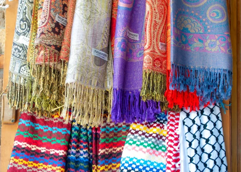 Fabric Display Textile Shop