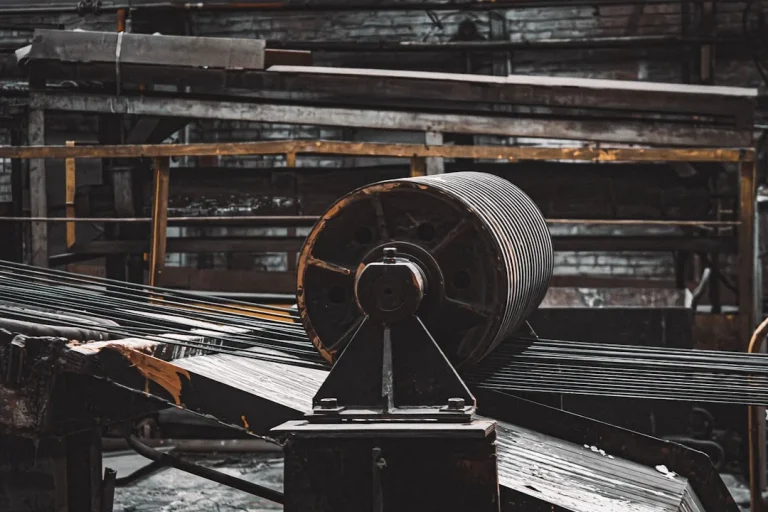Factory Floor Metal Bending