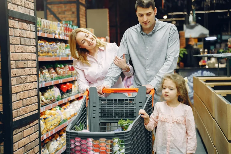 Gondola Rack Supermarket Aisle