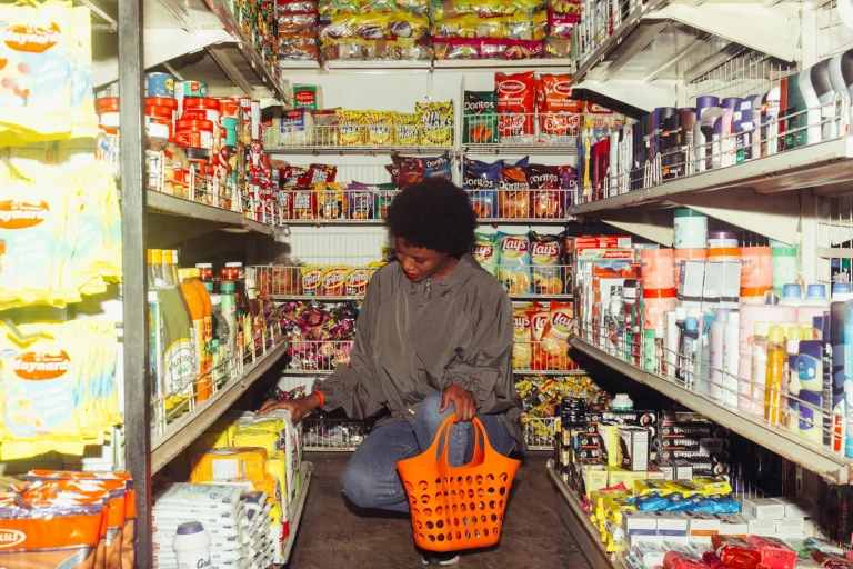 Gondola Rack Supermarket Aisle Retail Display