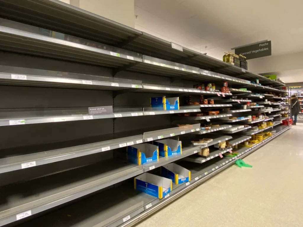 Gondola Shelf Slotted Angle Rack Supermarket Shelf