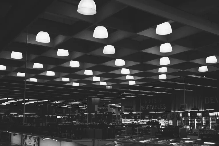 Grocery Store Layout Shop Interior