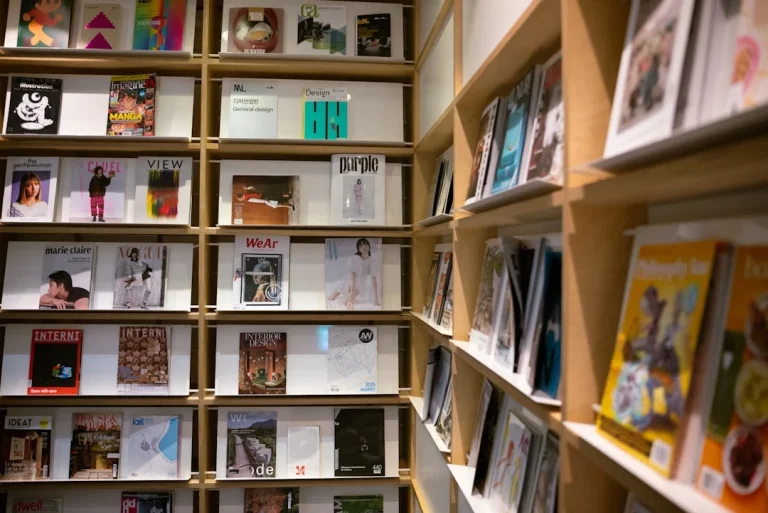 Magazine Display Retail Shelves