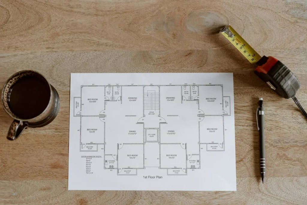 Measuring Tape Store Layout