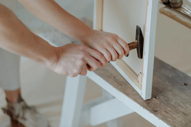 Metal Frame Rack Assembly