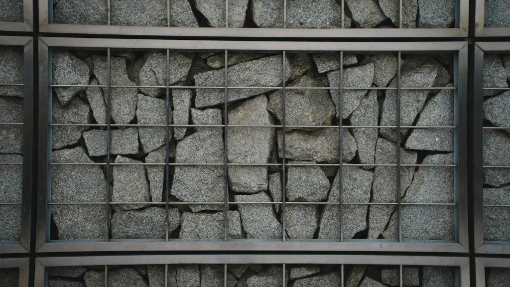 Metal Grid Wall Display