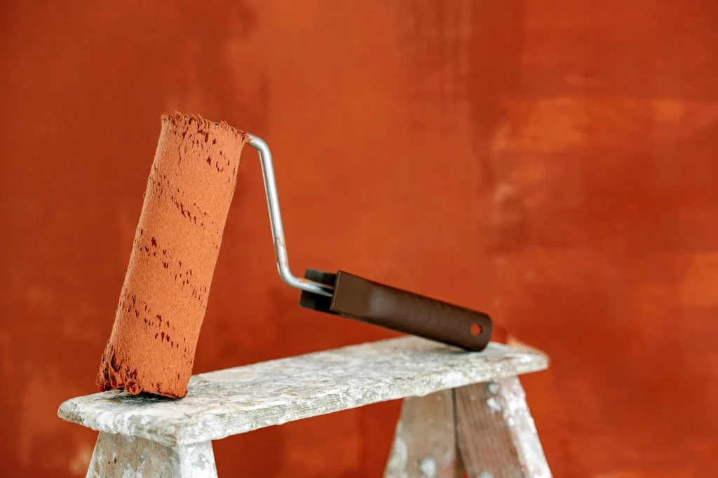 Metal Rack Paint Finish