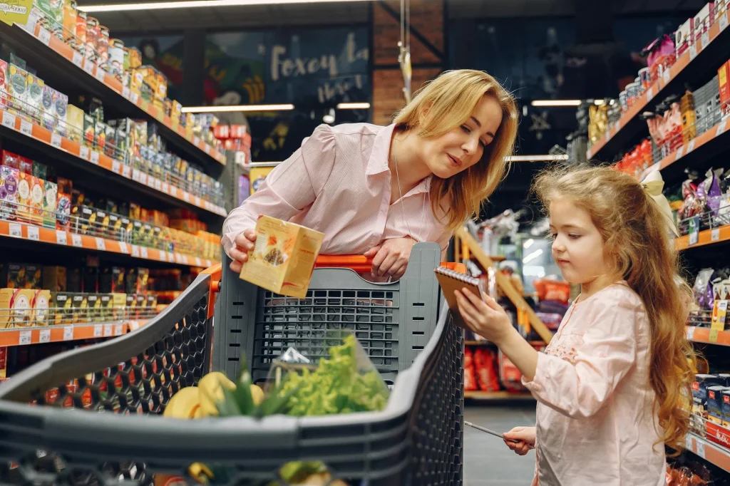 Metal Shelf Store Fixture Supermarket Aisle