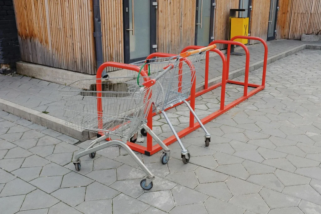 Metal Shelving Retail Fixtures Gondola Rack