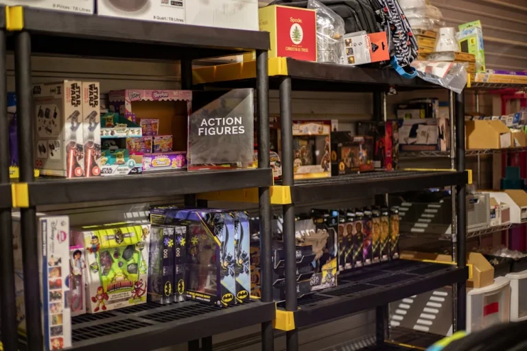 Minimarket Interior Shelves