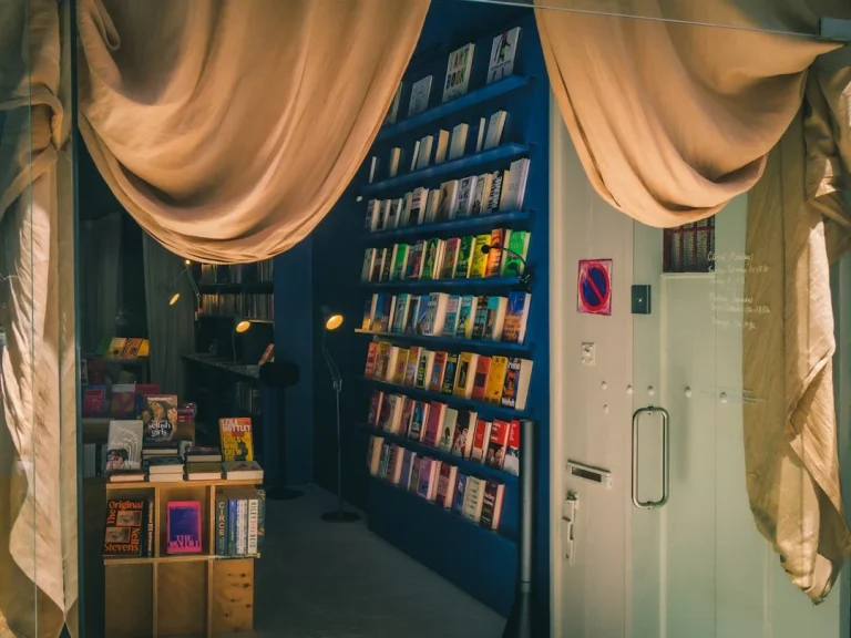 Minimarket Shelves Store Interior