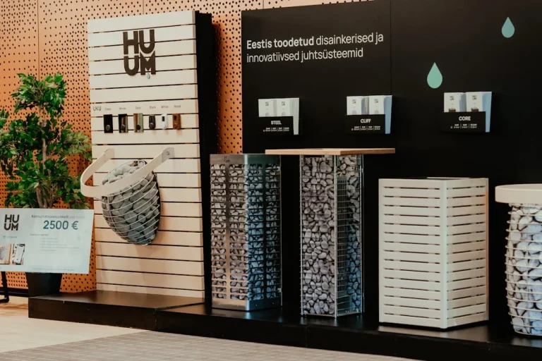 Modern Shelves Store Interior