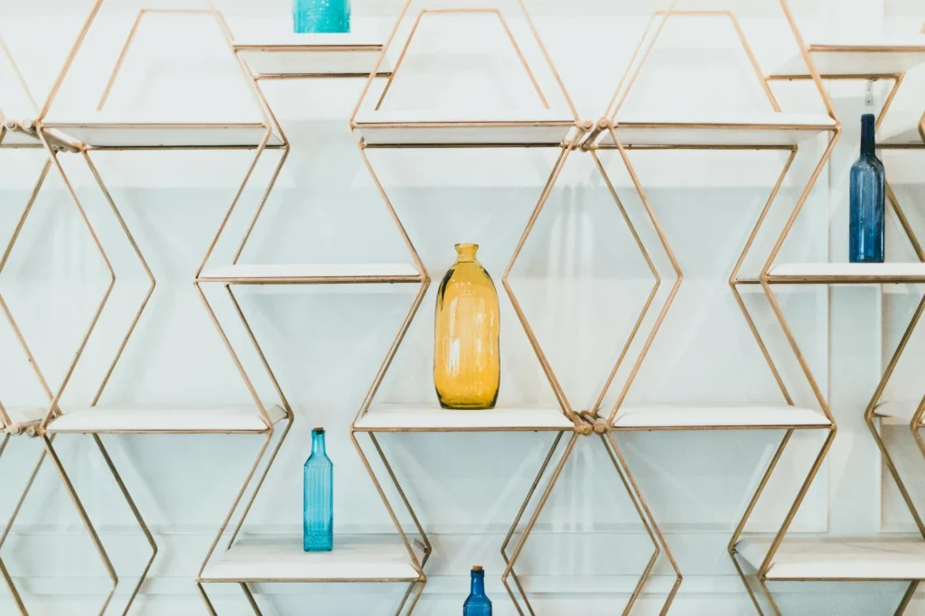 Modern Shelving Wall Display