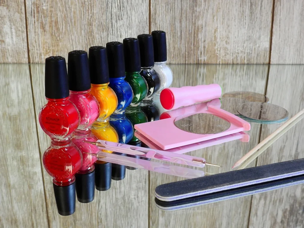 Nail Polish Shelf Acrylic Display