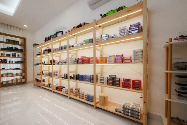 Neat Shelves Organized Products