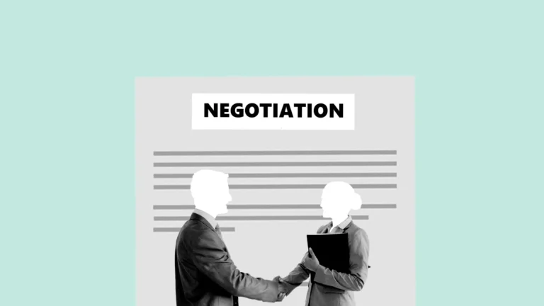 Negotiation Table Handshake Deal