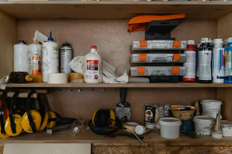 Painted Shelves Shelf Renovation