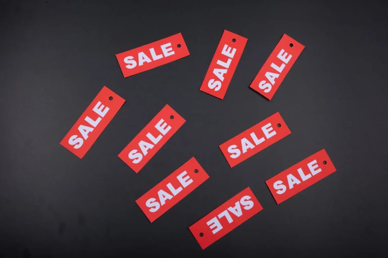 Price Tag Shopping Cart