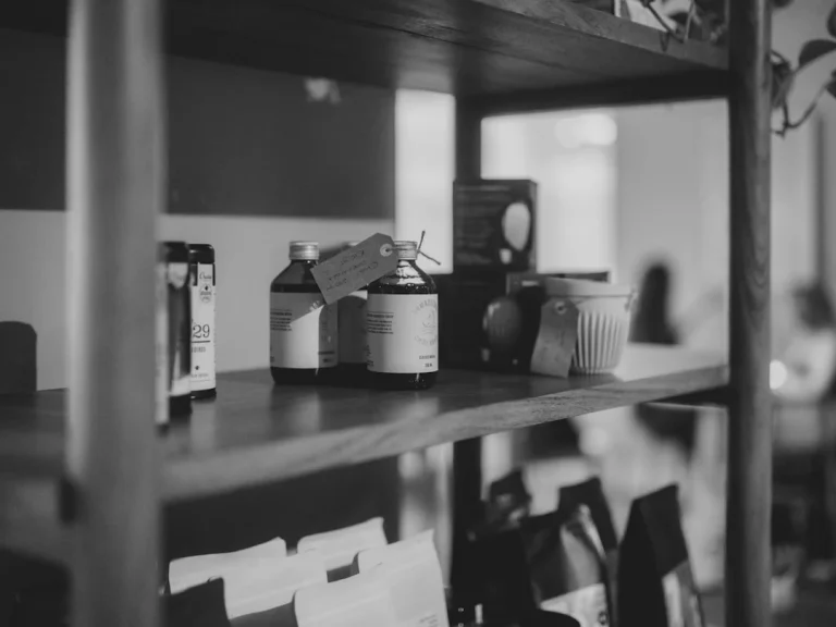 Product Display Shelf Organization