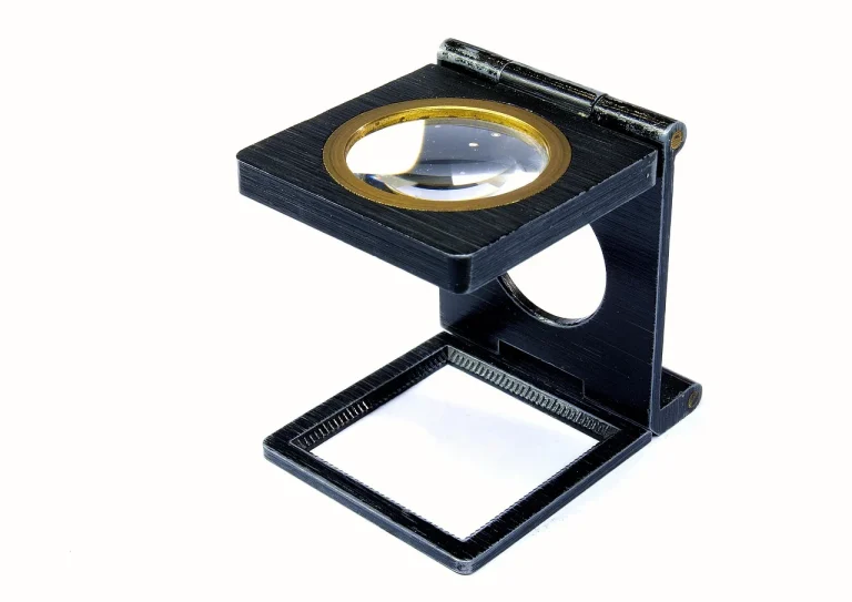 Quality Check Magnifying Glass