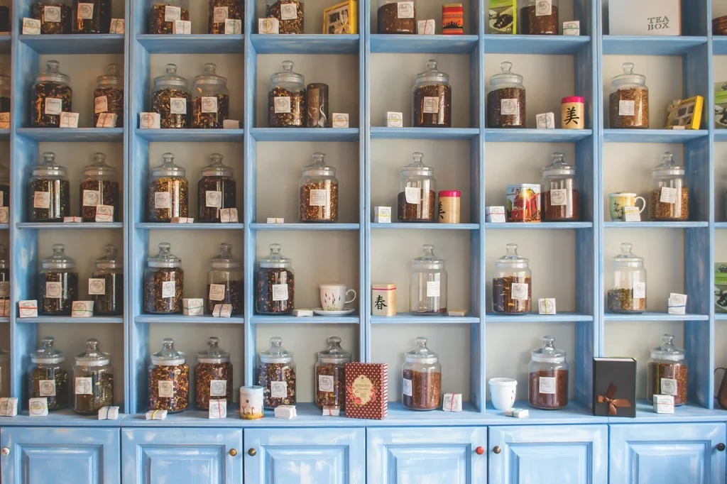 Retail Store Empty Shelf