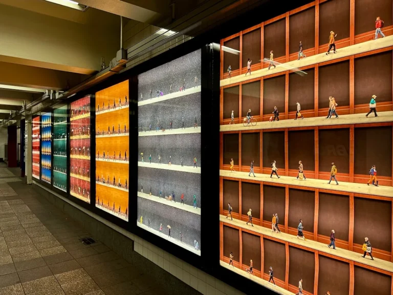 Retail Store Illuminated Shelves