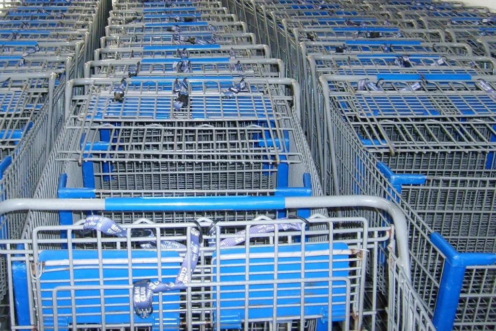 Retail Store Shopping Cart