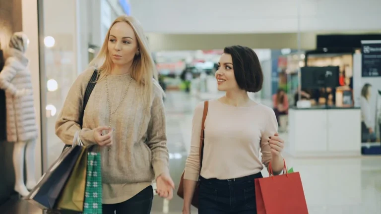 Retail Store Zones Shopping Experience