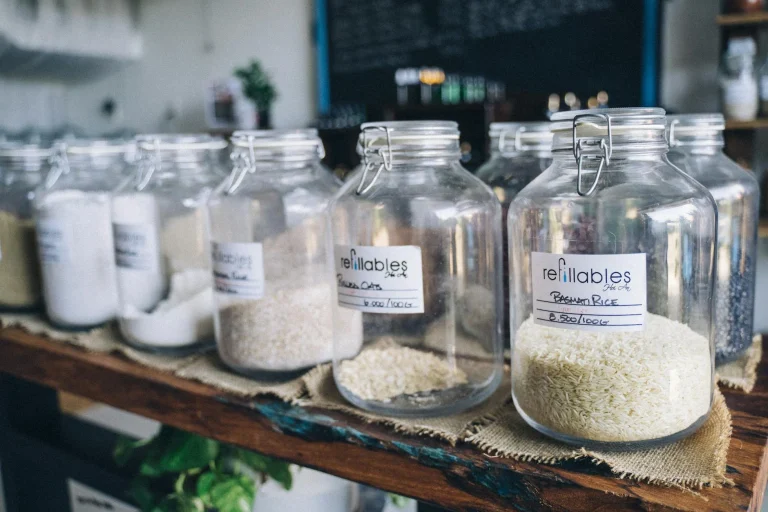 Rice Storage Shop Interior