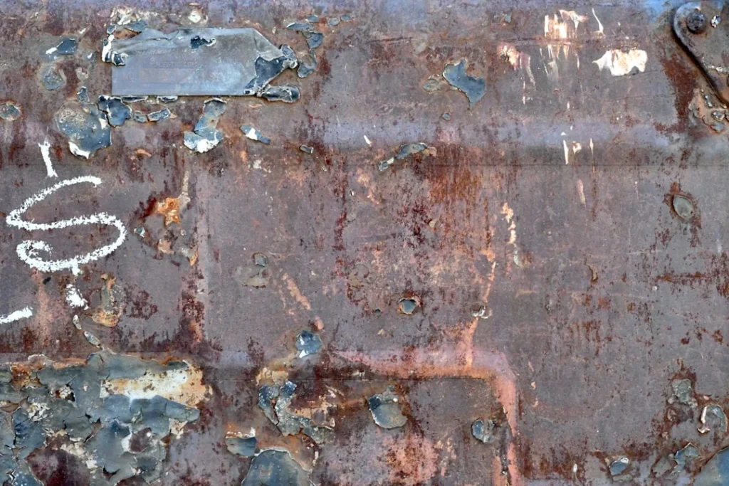 Rusty Shelves Metal Corrosion
