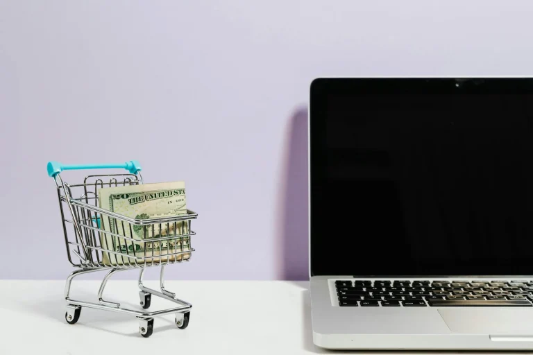 Sales Growth Shopping Cart