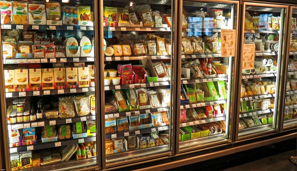 Shop Aisle Retail Store Empty Shelves
