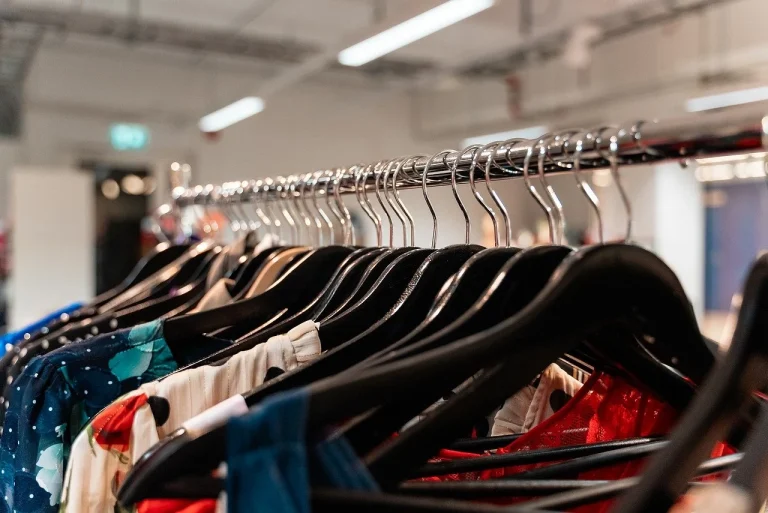 Shop Interior Rack Selection