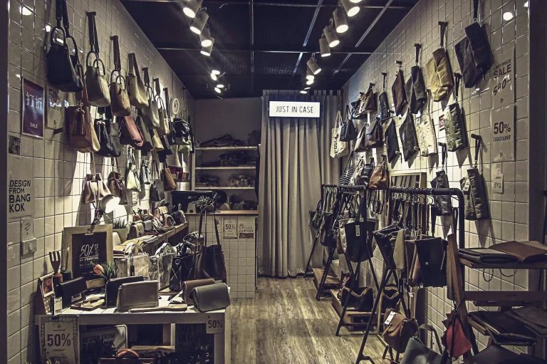 Shop Interior Retail Shelves