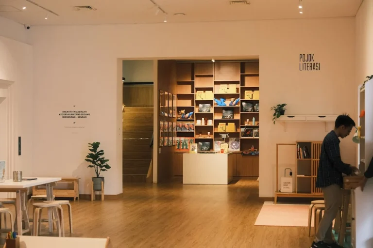 Shop Interior Retail Shelves