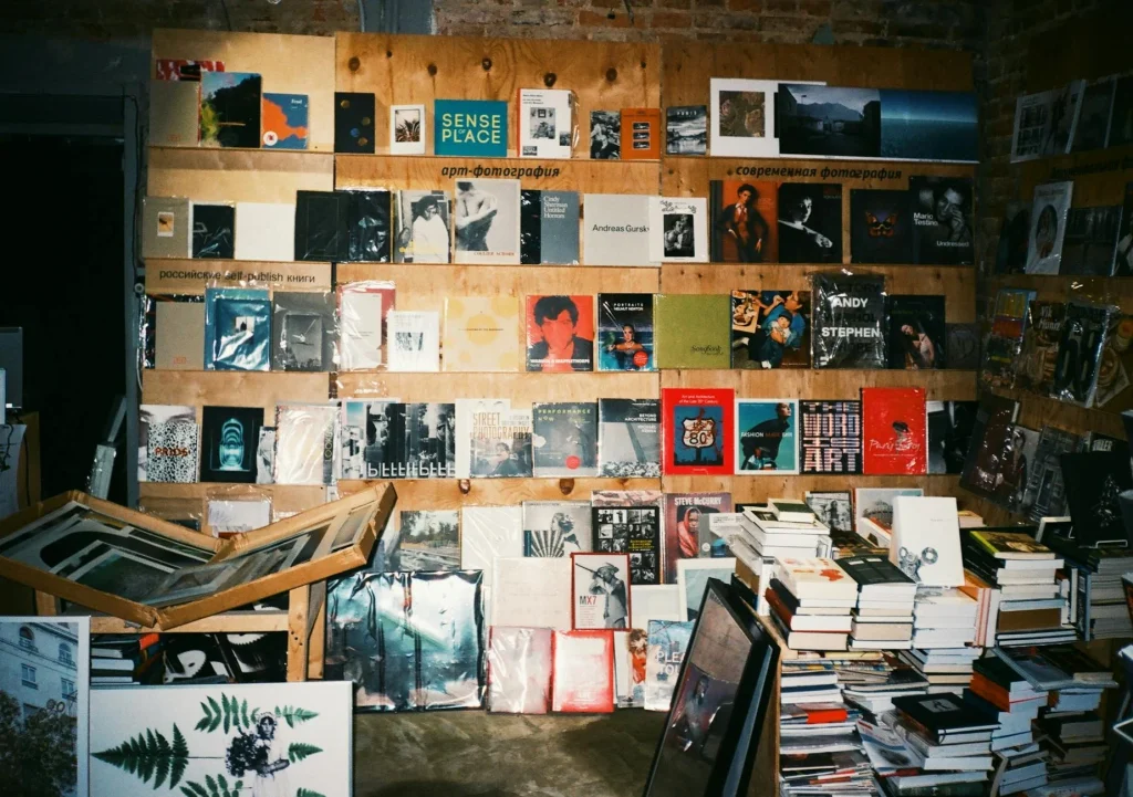 Shop Interior Wall Shelves