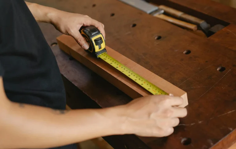 Shop Owner Measuring Tape