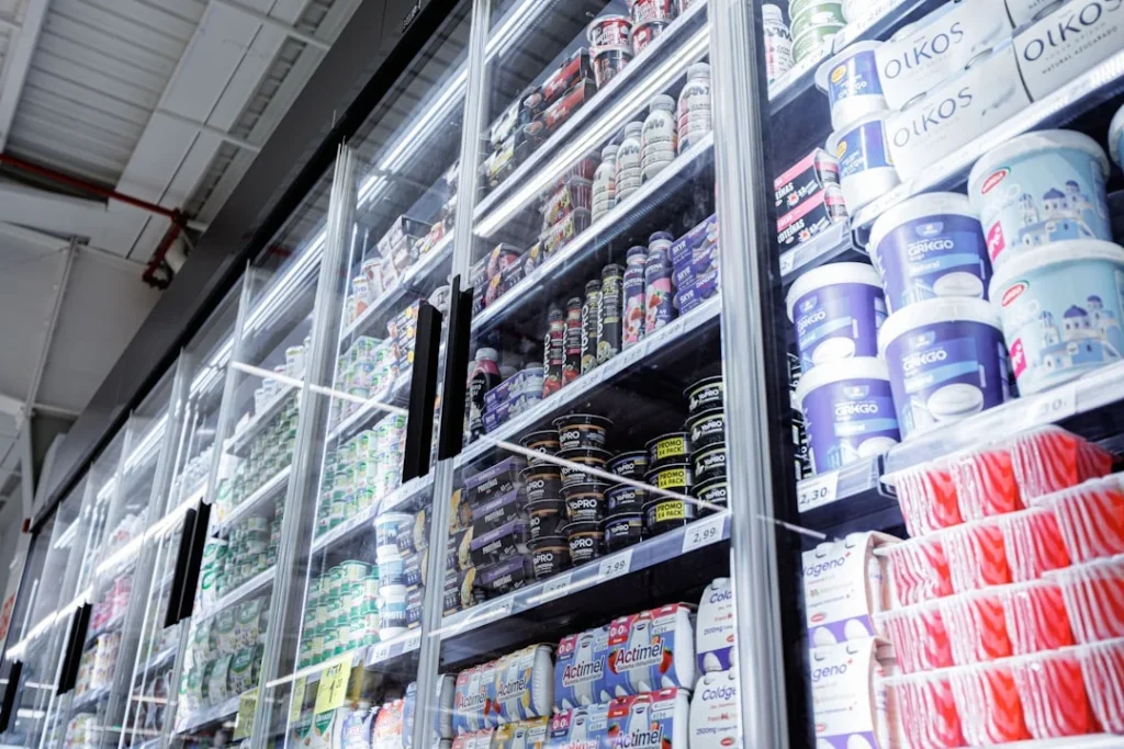 Shop Shelves Supermarket Aisle