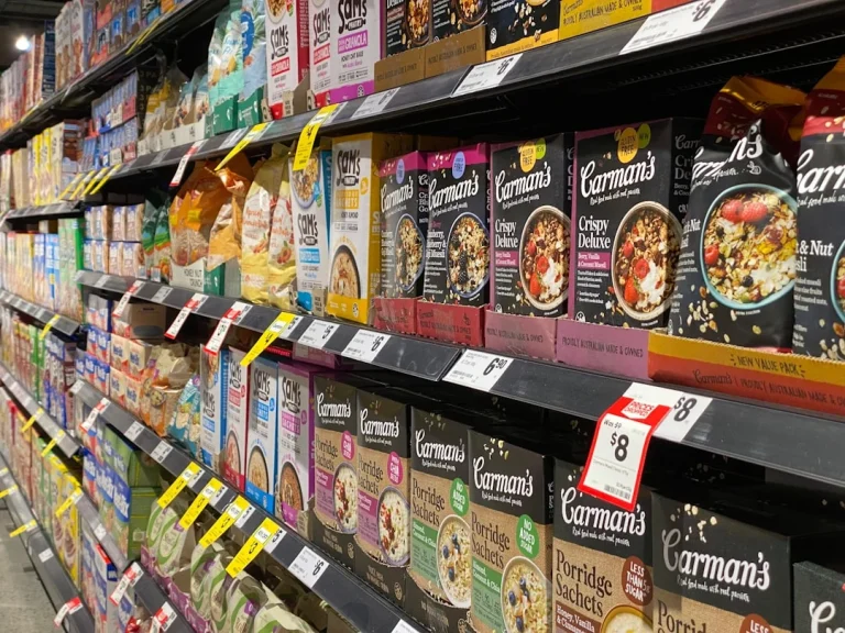 Shop Shelves Supermarket Aisle