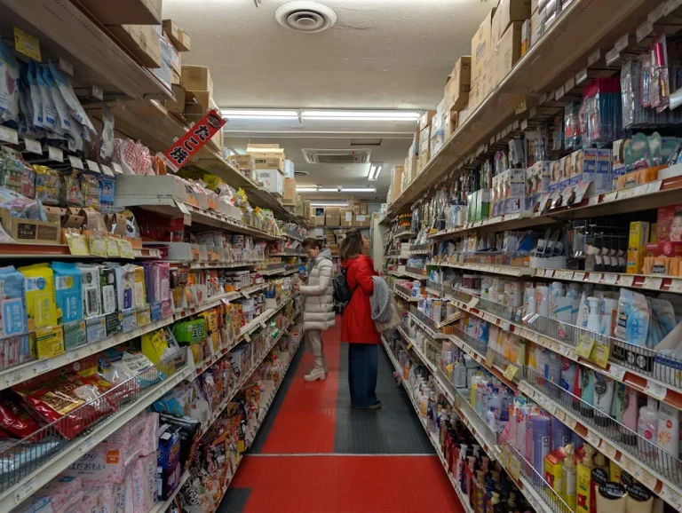 Shopping Aisle Retail Store