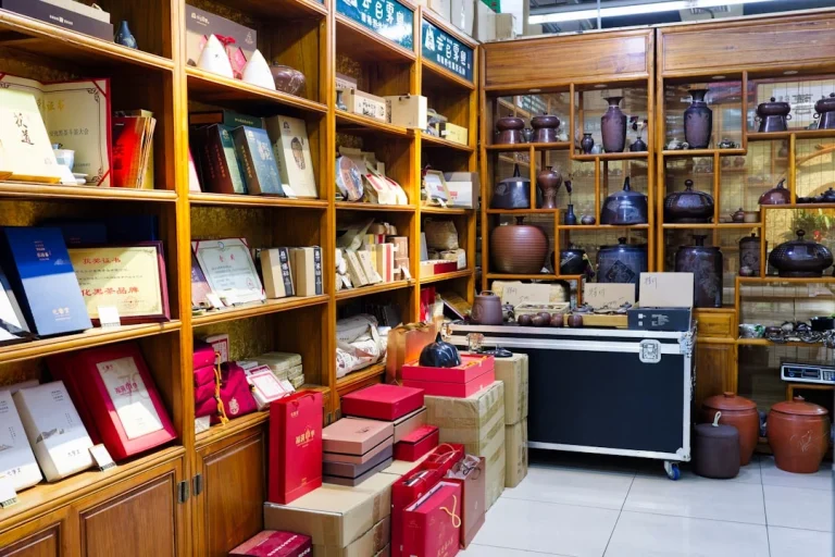 Simple Shelves Shop Interior